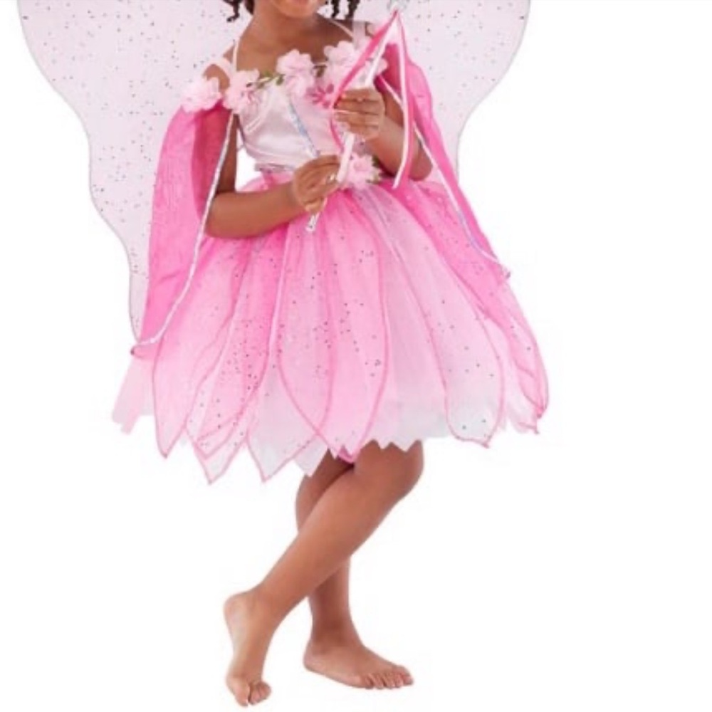 TeeTot & Co. Pink Pixie Fairy Costume Dress